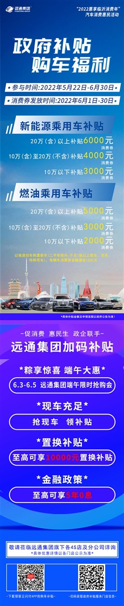 @臨沂人！政府購車（chē）補貼來（lái）了！#8782